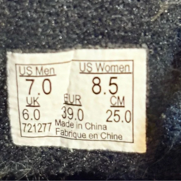 Vans Sk8-HI Old Skool Men 7 Women 8.5 Gray Tan Suede Canvas Skate Shoes Unisex - Picture 9 of 9